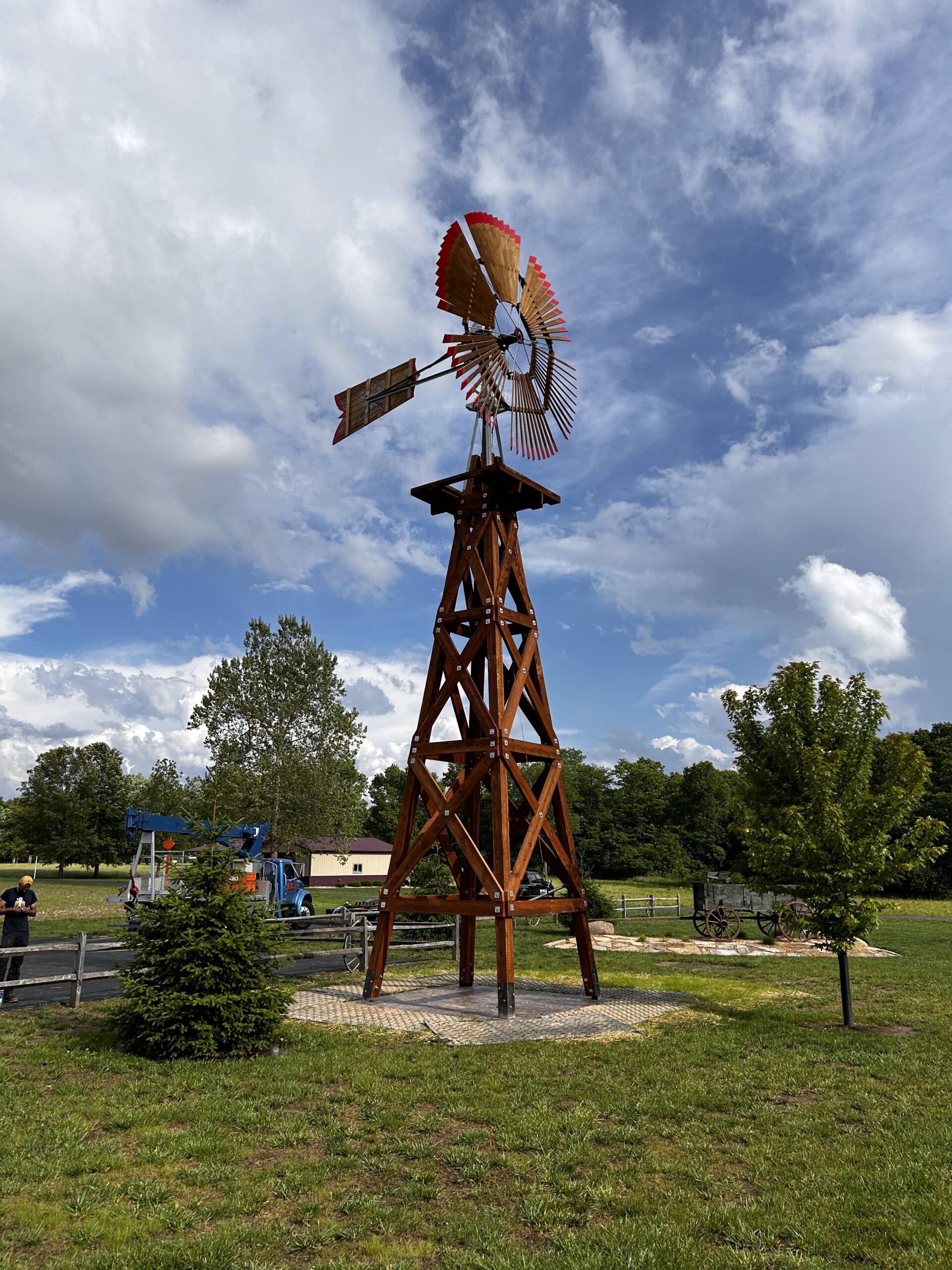 Trails End Saloon windmill